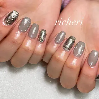 ミディアム ネイル richeri beautyのネイルデザイン