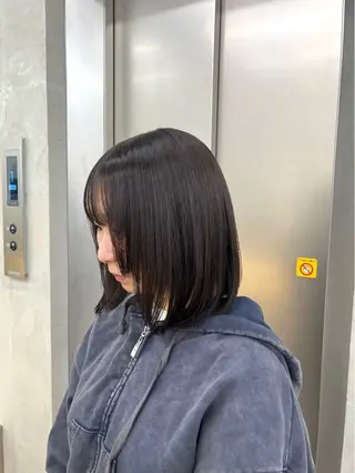 カラー 縮毛矯正/くすみカラ ーayukaのヘアスタイル