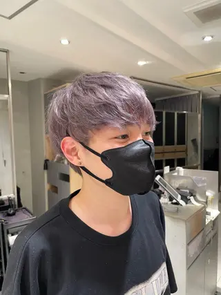 カラー ヘアアレンジ メンズ 艶髪/レイヤーカット 🐣misakiのヘアスタイル