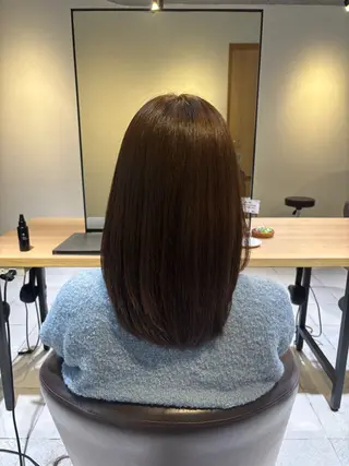 ロング Racicu所属・尾形 百花のヘアスタイル