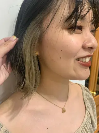 ミディアム カラー 中目黒🌼 🌼ハナのヘアスタイル