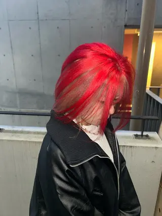 ロング カラー 履歴修正屋さん／ ブロンド／ホワイトのヘアスタイル