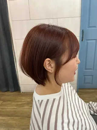 ショート カラー 🫧透明感/艶カラー /AYU🫧のヘアスタイル