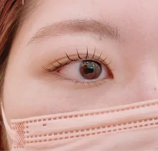 ミディアム カラー パーマ ヘアアレンジ キッズ ネイル マツエク・マツパ Cupidトップ アイリスト石川のマツエク・マツパデザイン