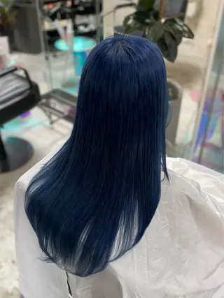 ロング ラブスタシー/Non ギャル/ハイトーンのヘアスタイル