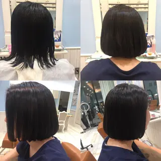 ミディアム うる艶カラー 🫶🏼💭mikaのヘアスタイル