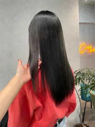 ロング 髪質改善&艶カラー/ ほんだあみ (♡)のヘアスタイル