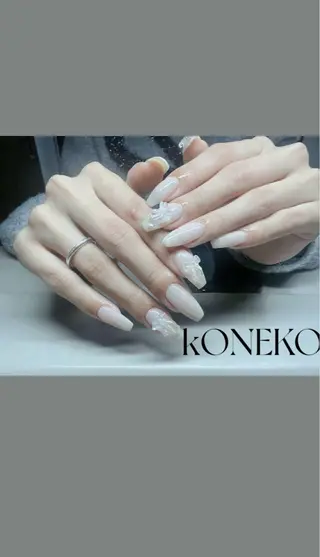 ネイル コネコネイルサロン モデル用のネイルデザイン