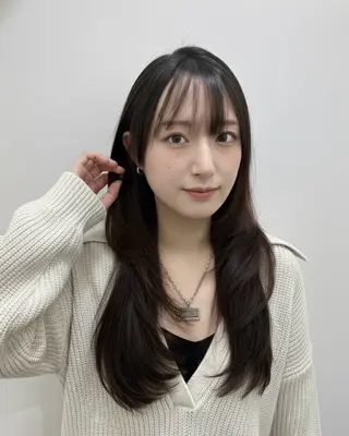 パーマ モ モのヘアスタイル