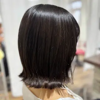 ミディアム しばた ゆらのヘアスタイル