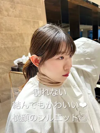 🎀大竹美侑/顔まわ りカット/レイヤーのヘアスタイル