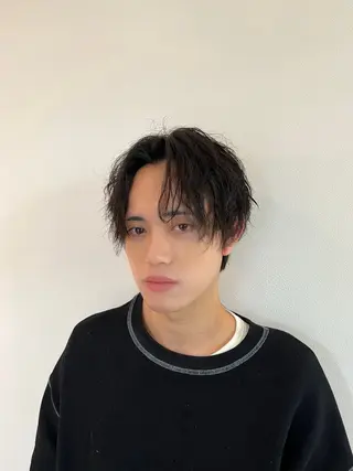 パーマ メンズ 外川 生純美ೀ🌝のヘアスタイル