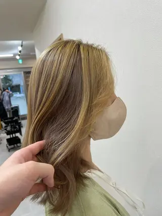 カラー 関根 陽平のヘアスタイル