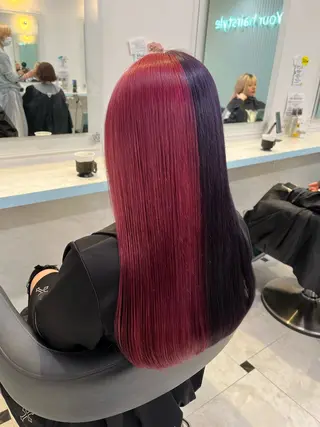 ロング カラー ブリーチカラー 🩵MIZUKIのヘアスタイル