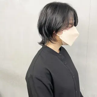 ショート 柏 ウルフ/レイヤー 田中佐和🐺のヘアスタイル