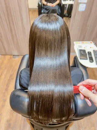 ロング 高橋遼太✂️カット/ 縮毛矯正/髪質改善のヘアスタイル