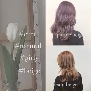 ミディアム カラー ヘアアレンジ 💖うる艶カラー💖 モデル募集💖のヘアスタイル