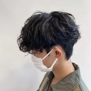 パーマ メンズ メンズ縮毛矯正 ♠️店長下平隼人のヘアスタイル