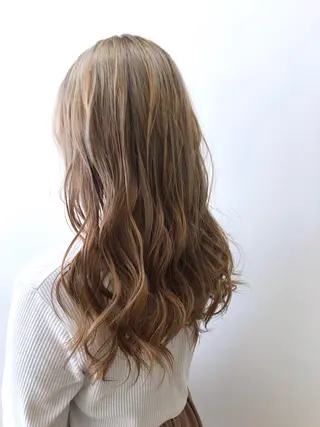 ロング カラー 🌈ぷる艶カラー🌈 髪質改善👑柳沼尚貴のヘアスタイル