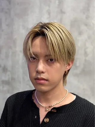 ショート カラー メンズ 🦄カイ/メンズ 韓国ヘア/メイク🦄のヘアスタイル