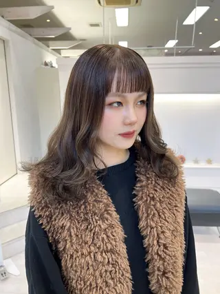 ミディアム Parve  Mix /板野妃莉のヘアスタイル