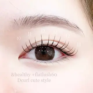 マツエク・マツパ 🫧&Healthy /Aika🪽のマツエク・マツパデザイン