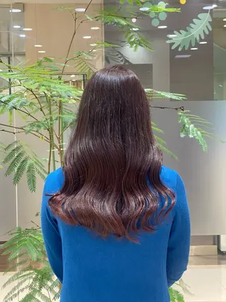 ロング カラー 大瀧 優奈のヘアスタイル