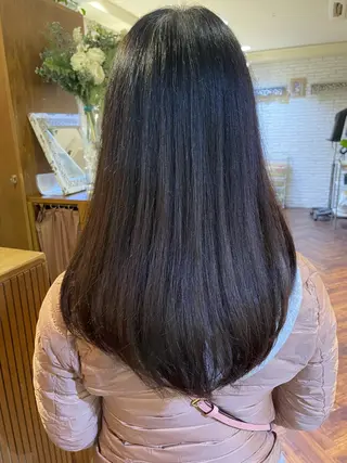 セミロング ナチュラル🧡可愛い MINAMIのヘアスタイル