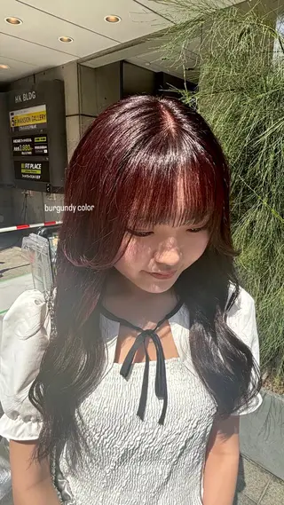 ロング カラー cocoro💗 ﾏﾂｴｸ/ﾈｲﾙのマツエク・マツパデザイン