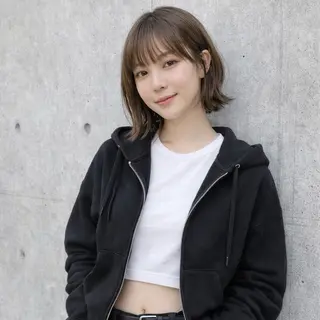 ショート カラー 一ノ瀬 暁のヘアスタイル