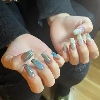 ネイル フリーランス¨̮⃝ ネイリストOKADAのネイルデザイン