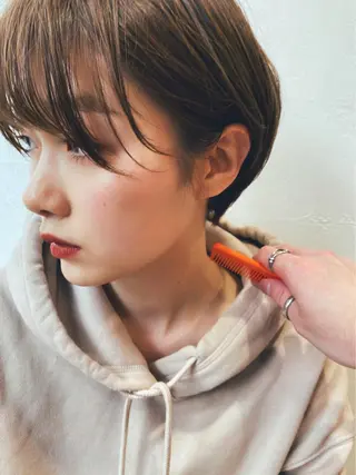 ショート カラー メンズカット特化柏駅 徒歩3分LOUのヘアスタイル