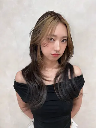 ロング AVANCE.西田辺所属・木本晴香/髪質改善 ／新規再来No.1/のヘアスタイル