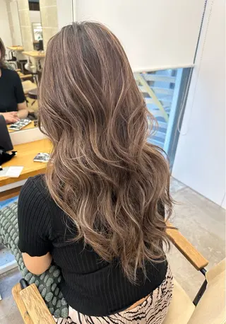 ロング sand S 銀座所属・jaemi／ジェミ カラー診断🌈🌟のヘアスタイル