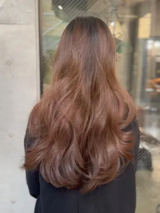 ロング MOOD,所属・レイヤーカット/銀座 TAROのヘアスタイル