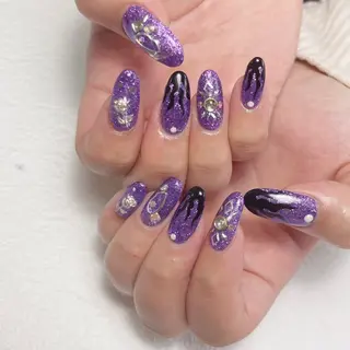 ネイル Aki 💖ゆちたの部屋のネイルデザイン