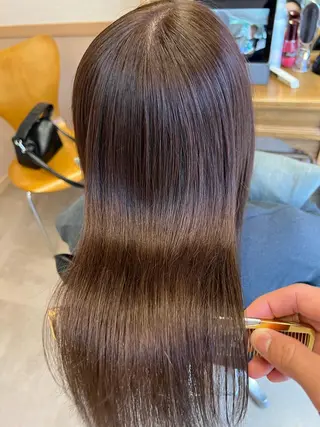 ロング カラー GO TODAY  SHAiRE SALON 名古屋店所属・艶カラー/髪質改善/ 西　大喜(ひろき)のヘアスタイル