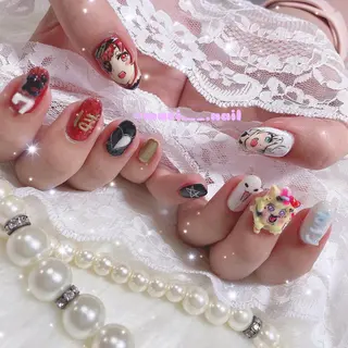 ネイル 🎀 Mayu 🎀痛ネイルのネイルデザイン