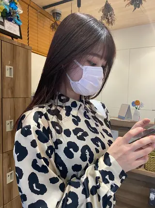 ロング カラー パーマ指名No1 /namiのヘアスタイル