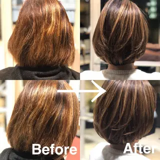 ショート ヤマダ ショウコのヘアスタイル