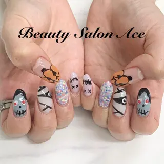 ネイル Beauty Salon Ace（ネイルサロン　エース）所属・池袋フィルイン Ace♡長さだしのネイルデザイン