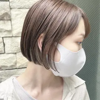 ショート カラー EMANON天神所属・Hitomi Ezakiのヘアスタイル