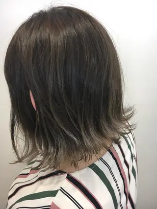ショート カラー 永井 大希のヘアスタイル