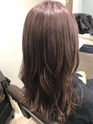 セミロング カラー 天王寺/阿倍野 tocca rieのヘアスタイル