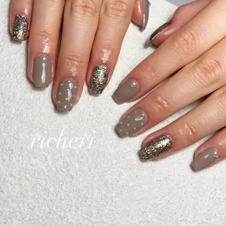 ミディアム ネイル richeri beautyのネイルデザイン