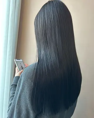 ロング カラー hub hair レイヤー/透明感のヘアスタイル