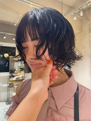 パーマ PARK　枝元 みうのヘアスタイル