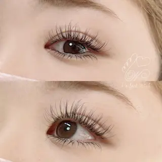 カラー マツエク・マツパ パーフェクトウィンク ちぢいわみのりのマツエク・マツパデザイン