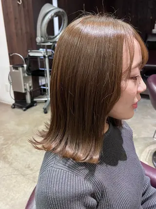 カラー JUNGLEGYM所属・黒田 季穂のヘアスタイル