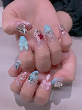 ネイル 長さだし専門店 M2　rikaのネイルデザイン